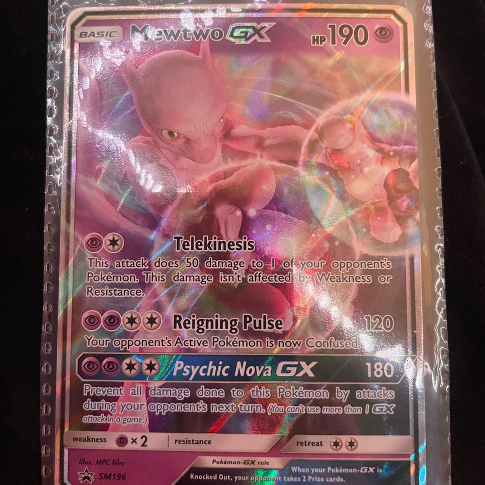 Mewtwo GX - 2019 PROMO CARD